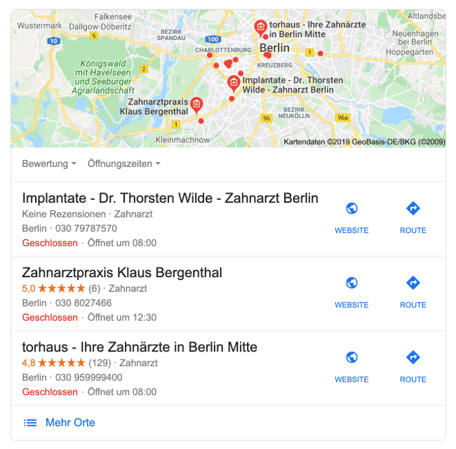 Local SEO – Durch Suchmaschinenoptimierung den lokalen Markt erobern