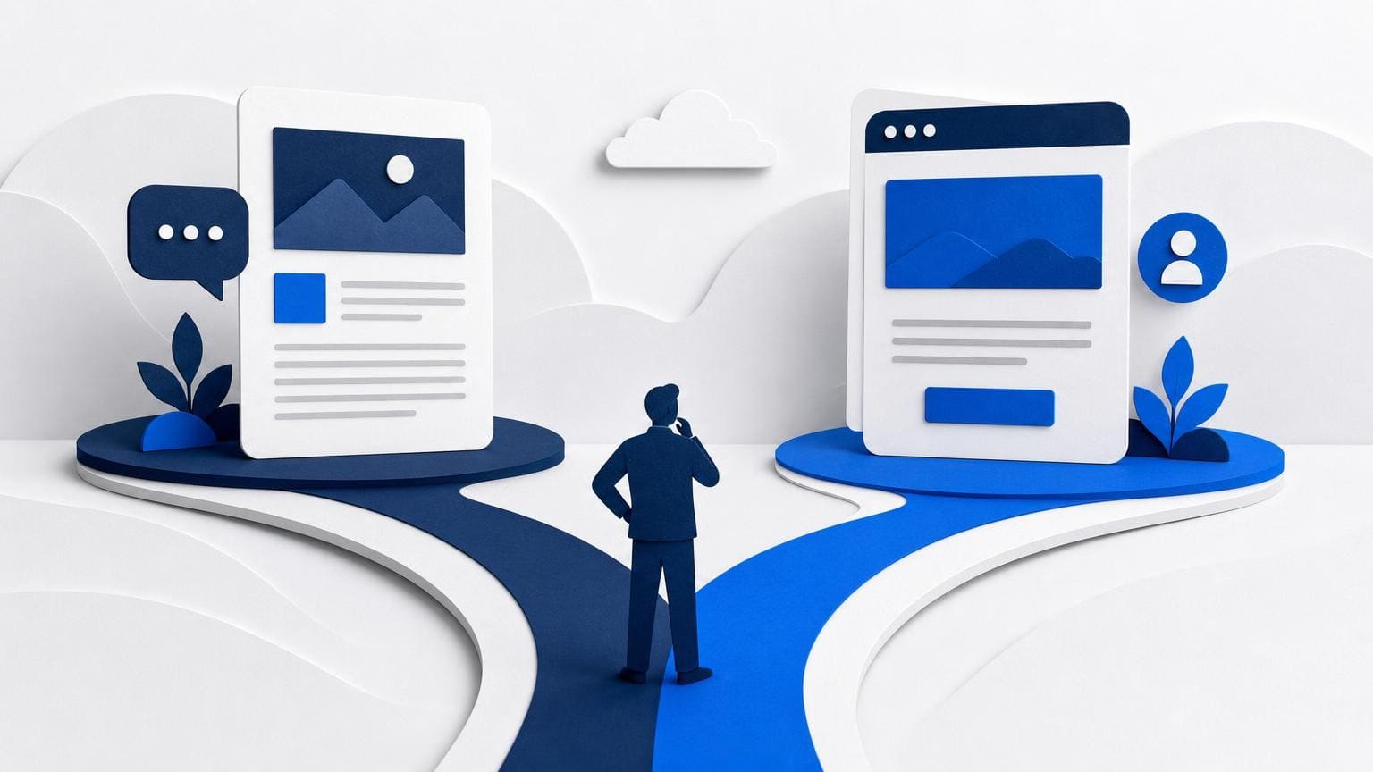 Blog oder Landingpage: Wo liegt der Unterschied und was brauchst du wirklich?