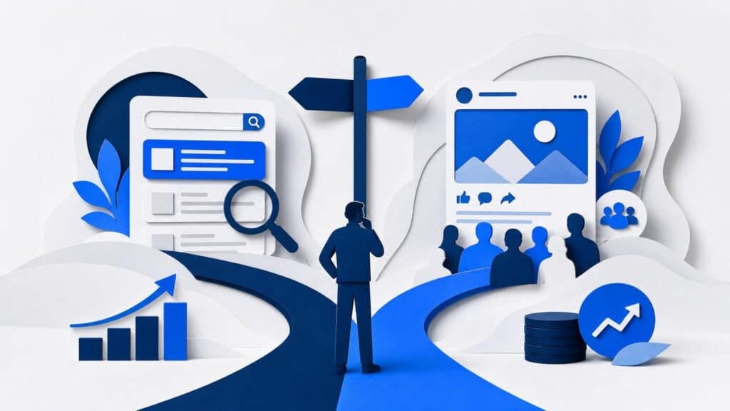 Google-Ads oder Facebook-Ads: Welcher Riese bringt mehr Umsatz für dein Business?