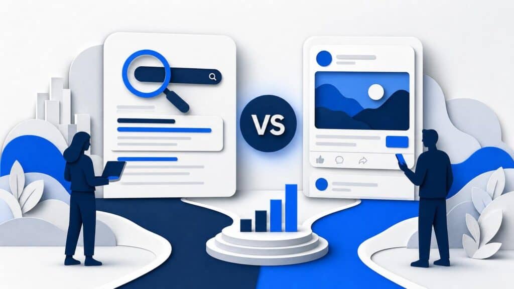 Google Ads vs. Facebook Ads – Welches Anzeigenformat ist besser für mein Unternehmen?