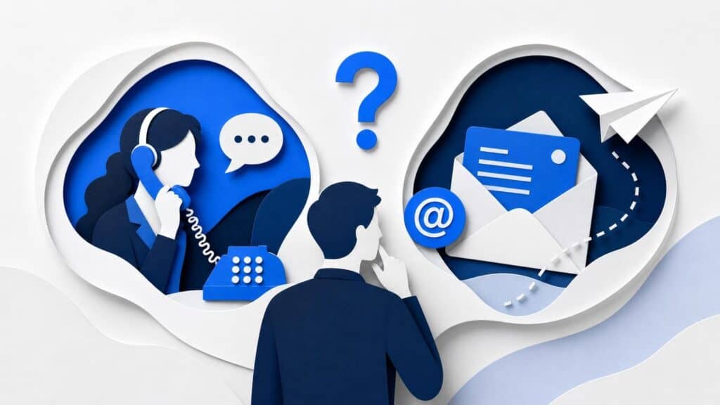 Kundenservice – per Mail oder telefonisch?