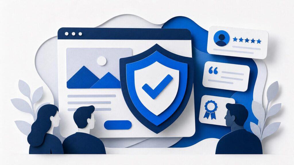 Vertrauen aufbauen: Der Schlüssel zum Erfolg deiner Landingpage