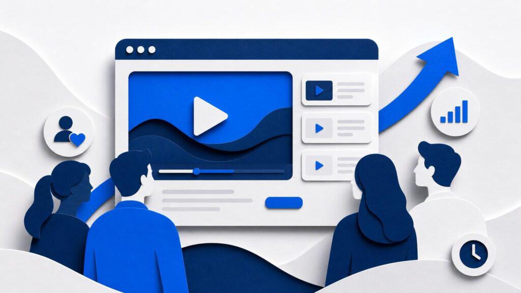 Wie Videos die Nutzerbindung auf Webseiten erhöhen